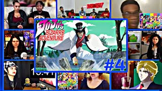 JoJo’s Bizarre Adventure Episode 4 Reaction Mashup [upl. by Ralleigh]