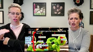 American Couple Reacts First Time Cockney Rhyming Slang [upl. by Yornek729]