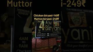 4 am biryani in kakinada trendingshorts biryani 4ambiryani telugu explore viral2024 kakinada [upl. by Eitsym]