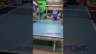 Easy Ways to Return a Table Tennis Serve 탁구 乒乓球 tabletennis pingpong sports shorts [upl. by Daniell148]