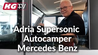 Adria Supersonic Mercedes Benz Autocamper [upl. by Sallie468]