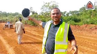 Liberia 2024  Update on the Massive Road Construction Project on going in the South Eastern Region [upl. by Aala]