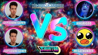 GFPLUVINIGAMER VS HIKARIGOD  GFPLUVINIGAMER VS MEGA THUNDER  FT10  liveshorts ggpo touch [upl. by Ahsinotna457]