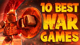 Best Roblox WAR games in 2022  Top 10 [upl. by Ellan]