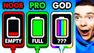 NOOB vs PRO vs GOD PHONE CHARGER [upl. by Ellinad]