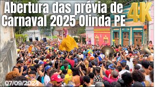 Prévia De ￼Carnaval bloco das Pitombeira Sete de Setembro de 2024￼ Olinda PE [upl. by Layor]