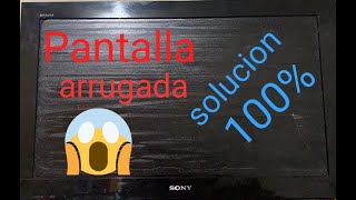 Reparacion de pantalla Sony arrugada [upl. by Hayifas563]