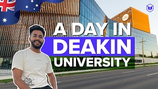 A Day in Deakin University Melbourne  Leap Scholar ft tusharbareja2373 [upl. by Hadihsar]