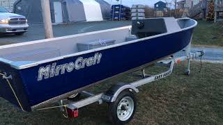 MirroCraft  14 DeepV Boat Package F3654 [upl. by Nageet]