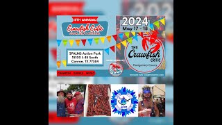 The 5th Annual The Crawfish Critic Crawfish Cookoff  Montgomery County Texas [upl. by Atteram179]