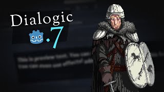 Customize your dialogs with version 07  Dialogic devlog [upl. by Emina]