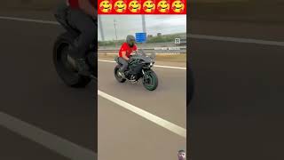 Watch quotNinja h2r vs zx10r super bike 🥵🥶quot [upl. by Acsirp935]