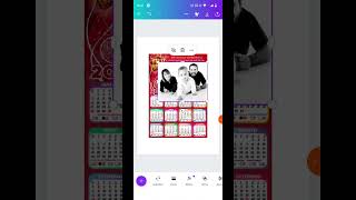Como salvar e fazer foto Calendário 2025 de Feliz Natal no Canva [upl. by Lisandra493]