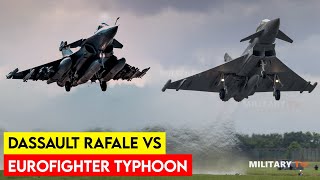 Dassault Rafale vs Eurofighter Typhoon A 2025 Technology Comparison [upl. by Lennej]