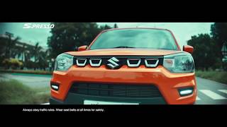 Maruti Suzuki SPRESSO  Live It Up [upl. by Lattonia]