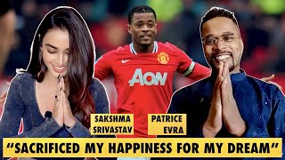 Patrice Evra Indian Interview ft Sakshma Srivastav  Manchester United [upl. by Mailliwnhoj]