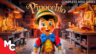 Pinocchio  Full Hallmark Movie  Classic Epic Adventure  Complete MiniSeries  Bob Hoskins [upl. by Essiralc769]