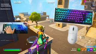 Roccat Vulcan TKL Pro ASMR Chill🤩Satisfying Gameplay Keyboard Fortnite 240 FPS 4K [upl. by Pilif]