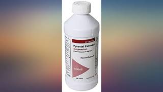 Pyrantel Pamoate Suspension 50mg  mL 16 ounce review [upl. by Shanks]