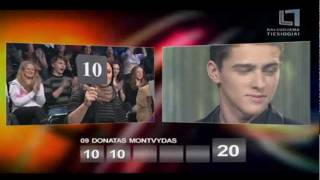 «Eurovision 2012» Donny Montell Donatas Montvydas  „Love is blindquot 1 [upl. by Towroy]