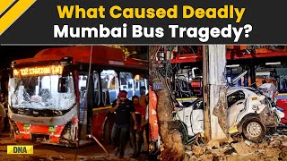 Mumbai Bus Accident What Happened In Kurla Accident How Bus Went Uncontrollable Breaking News [upl. by Olivia]