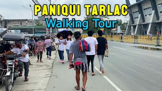 Hot Afternoon Walk in PANIQUI TARLAC  Tarlac Philippines Walking Tour [upl. by Chiquia]