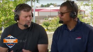 Day 4 of Broncos Training Camp with Steve Atwater amp Mark Schlereth [upl. by Julina]