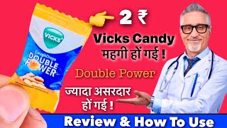 Vicks Double Power Cough Drop Review amp Benefits [upl. by Navert496]