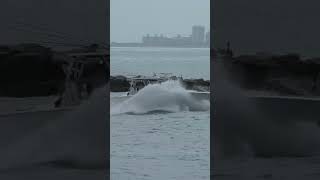 SeaHunter Catamaran Crushes Inlet  ROUGH INLETS  Boats at Jupiter [upl. by Nomaj746]