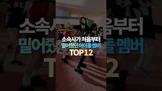 소속사가 처음부터 밀어줬던 아이돌 멤버 TOP12 [upl. by Rennat]