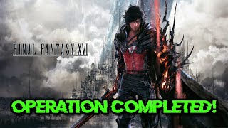 FINAL FANTASY XVI Crash On The Operation Completed Successfully On Windows 1110 PC FIX [upl. by Wilber]