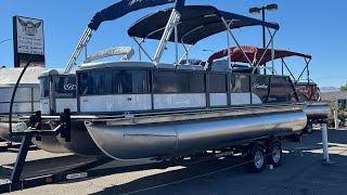 Tour this 2024 Bentley Pontoons 223 Swingback packaged with 250hp Mercury amp Tandem axle trailer [upl. by Sitruk]