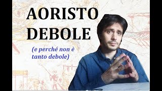 Verbi greci 4  Il tema dellaoristo  aoristo debole [upl. by Acinnad139]