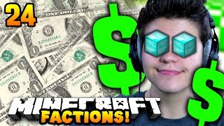 BUYING EVERYTHING  Minecraft COSMIC FACTIONS 24 Season 6 [upl. by Flosser]