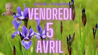 🌼🆒VENDREDI 5 AVRIL 🆒 Tu mets en échec une situation et le changement positif est au RDV 🆒 [upl. by Hekking462]