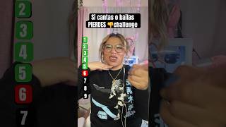 Si cantas o bailas pierdes 😭 siempre pierdo challenge reaction [upl. by Sajovich]