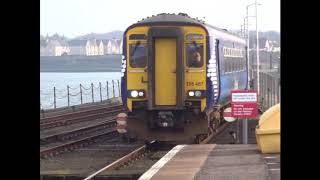 Stranraer amp Barrhill Railway Stations  Train from Ayr [upl. by Bortz]