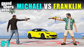 MICHAEL VS FRANKLIN BIGGEST RACE IN LOS SANTOS  GTA V GAMEPLAY 3  TECHNO GAMERZ GTA 5 [upl. by Khanna]