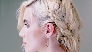 3 Creative Braids for Short Hair [upl. by Terese]