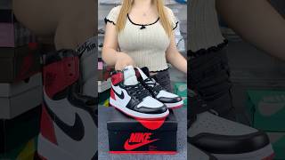 Jordan1 Black Toes jordans sneakers jordanshoes jordan sneakerheadlife basketballshoes nike [upl. by Wilek]