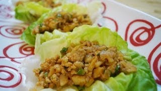 Chicken Lettuce Wraps RecipeAsianHow to MakeEasyDiane KometaDishin With Di Recipe Video 10 [upl. by Noslrac867]