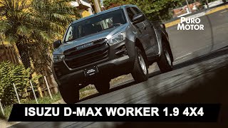 ISUZU DMAX WORKER DOBLE CABINA 4X4 MOTOR 19  TEST DRIVE [upl. by Norward]