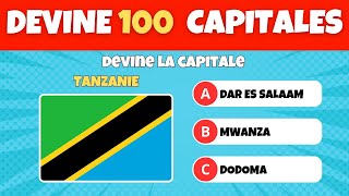 Défi Capitales du Monde  Quiz Géo pour Tous Niveaux  Quiz Quiz [upl. by Mohorva853]