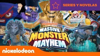 MMM La liga Monstruosa  ¡Conócelos  Nickelodeon en Español [upl. by Perl903]