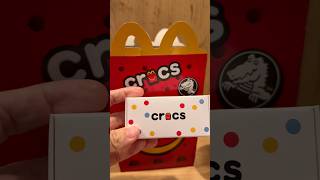 Crocs McDonald’s Happy Meal Toy 🍔🍟🥤mcdonalds toys happymeals [upl. by Iey37]