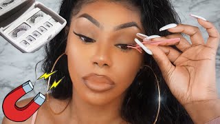 How to Apply Magnetic Lashes  Tutorial [upl. by Henarat]