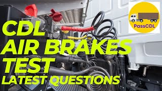 Air Brakes Exam Questions LATEST 2024  CDL PERMIT TEST  100 Guaranteed Pass in ALL 50 States [upl. by Sebastian]