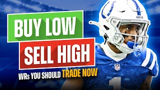 Players to Trade Week 10 Wide Receivers to Buy Sell or Hold 2024 Fantasy Football [upl. by Cayser545]