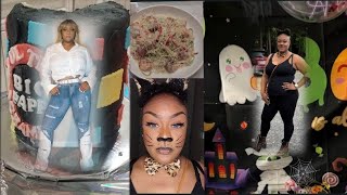 70S BDAY PARTYHALLOWEEN THEME BABY SHOWERFOOD TRUCK VLOG [upl. by Pendergast86]