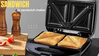 Sandwich 🥪 in sandwich maker Sunday breakfast food recipe subscribe mychannel sandwichlove [upl. by Buffy965]